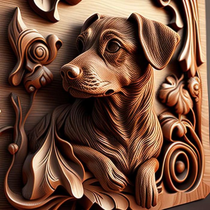 3D модель Польська огарська собака (STL)